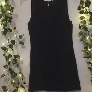 Hollister Navy Blue Lace Dress